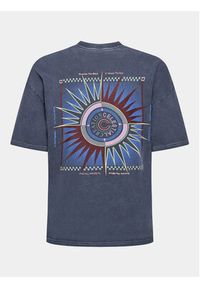 BDG Urban Outfitters T-Shirt Celestial Creation T 77171080 Niebieski Baggy Fit. Kolor: niebieski. Materiał: bawełna