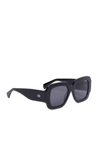 Gino Rossi - GINO ROSSI Okulary przeciwsłoneczne GR55244S Czarny. Kolor: czarny #1