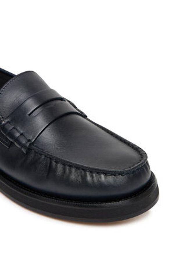 TOMMY HILFIGER - Tommy Hilfiger Mokasyny Classic High FM0FM05769 Granatowy. Kolor: niebieski. Materiał: skóra