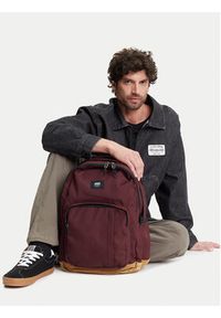 Vans Plecak Old Skool Trek Backpack VN000HRH4QU Bordowy. Kolor: czerwony. Materiał: materiał #3
