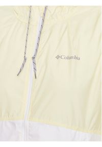 columbia - Columbia Wiatrówka Flash Forward 1585911 Żółty Regular Fit. Kolor: żółty. Materiał: syntetyk