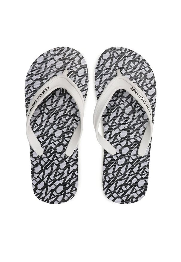 Japonki Armani Exchange. Kolor: biały