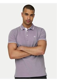 Only & Sons Polo Fletcher 22024827 Fioletowy Regular Fit. Typ kołnierza: polo. Kolor: fioletowy. Materiał: bawełna #4
