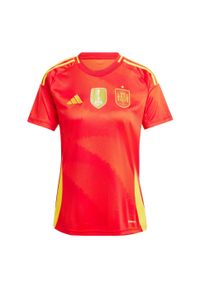 Adidas - Koszulka Spain 24 Home. Kolor: czerwony. Materiał: materiał