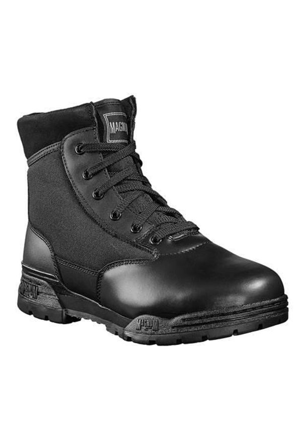 Buty do chodzenia męskie Magnum Classic Mid. Zapięcie: sznurówki. Kolor: czarny. Materiał: syntetyk, tkanina, skóra, materiał. Szerokość cholewki: normalna. Sport: turystyka piesza