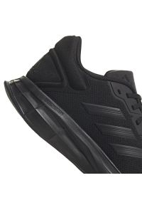 Adidas - Buty do biegania adidas Duramo 10 M GW8342 czarne. Zapięcie: sznurówki. Kolor: czarny. Materiał: materiał, syntetyk, guma. Szerokość cholewki: normalna #7