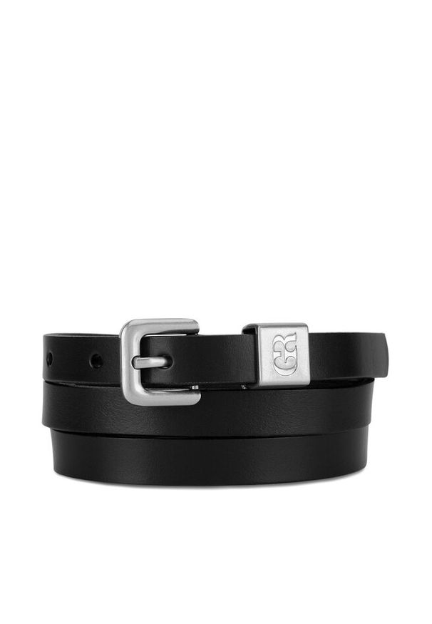 Gino Rossi - Pasek Damski GINO ROSSI. Kolor: czarny