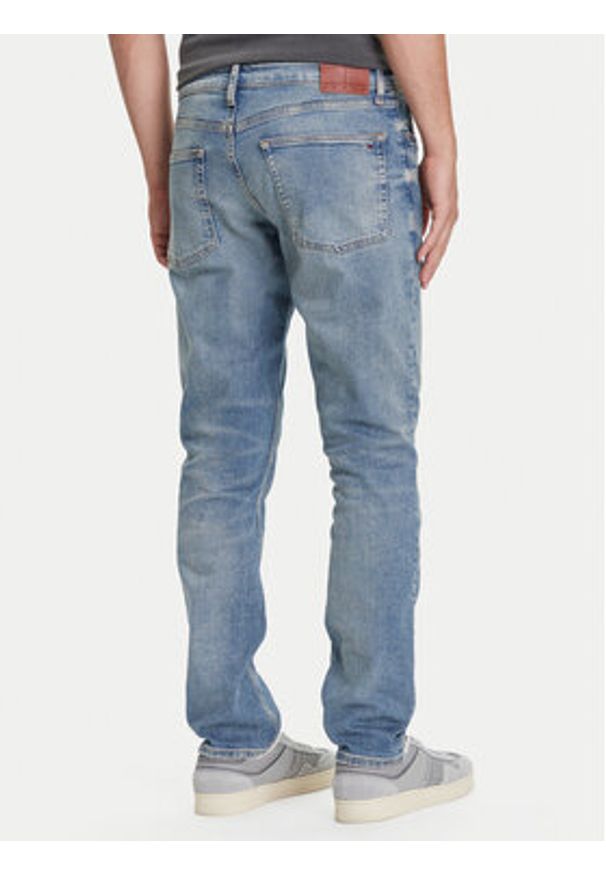 Tommy Jeans Jeansy Scanton DM0DM21005 Niebieski Slim Fit. Kolor: niebieski
