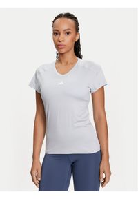 Adidas - adidas Koszulka techniczna Own The Run IK7441 Biały Regular Fit. Kolor: biały. Materiał: syntetyk. Sport: bieganie