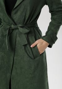 Born2be - Zielony Płaszcz Viviroe. Kolor: zielony. Długość rękawa: długi rękaw. Długość: długie. Styl: elegancki #2