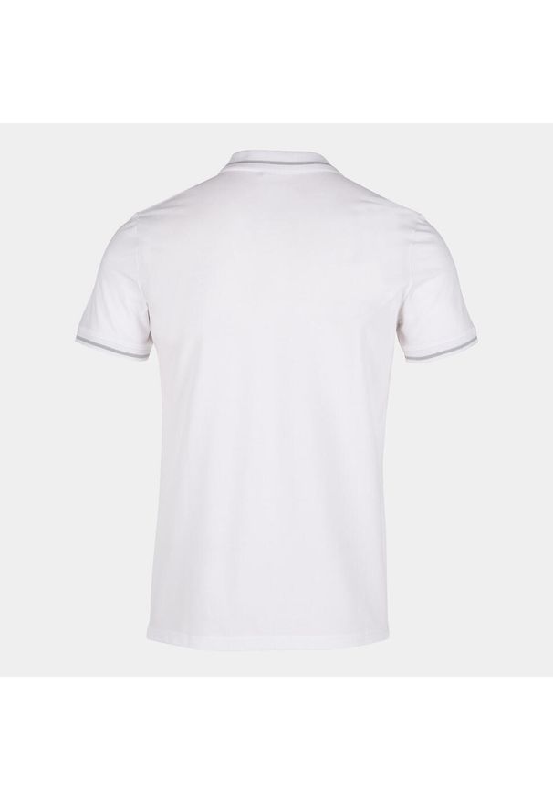 Joma Confort II Polo Koszula Biała 3XL - Oddychająca i Wygodna. Typ kołnierza: polo. Kolor: biały. Materiał: bawełna