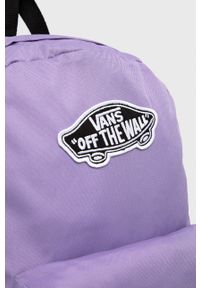Vans - Plecak. Kolor: fioletowy. Wzór: aplikacja #3