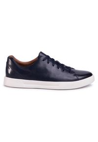 Clarks Sneakersy Un Costa Lace 261485577 Granatowy. Kolor: niebieski. Materiał: skóra #3
