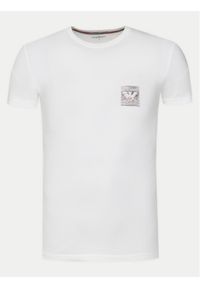 Emporio Armani Underwear T-Shirt EM000375 AF10798 U0002 Biały Slim Fit. Kolor: biały. Materiał: bawełna