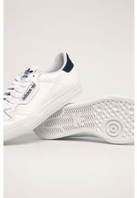 adidas Originals - Buty skórzane Continental Vulc. Nosek buta: okrągły. Zapięcie: sznurówki. Kolor: biały. Materiał: skóra. Szerokość cholewki: normalna #2