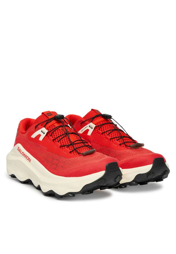 salomon - Buty do biegania Salomon. Kolor: czerwony