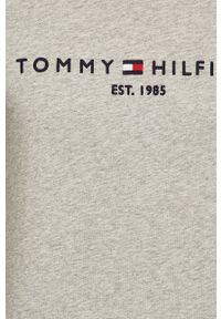 TOMMY HILFIGER - Tommy Hilfiger - T-shirt MW0MW11465. Okazja: na co dzień. Kolor: szary. Wzór: nadruk. Styl: casual #4