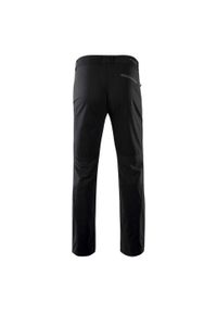 Elbrus - Spodnie Na Piesze Wędrówki Męskie Softshell Gaude. Kolor: czarny. Materiał: softshell. Sport: turystyka piesza
