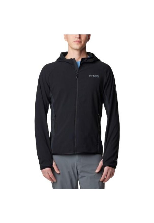 columbia - Bluza męska Columbia Spectre Ridge Tech Fleece. Kolor: czarny. Styl: sportowy. Sport: turystyka piesza