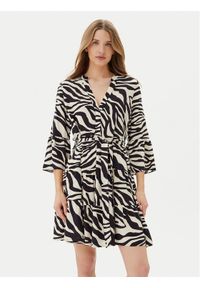Vero Moda Sukienka codzienna Melba 10329936 Czarny Loose Fit. Okazja: na co dzień. Kolor: czarny. Materiał: wiskoza. Typ sukienki: proste. Styl: casual