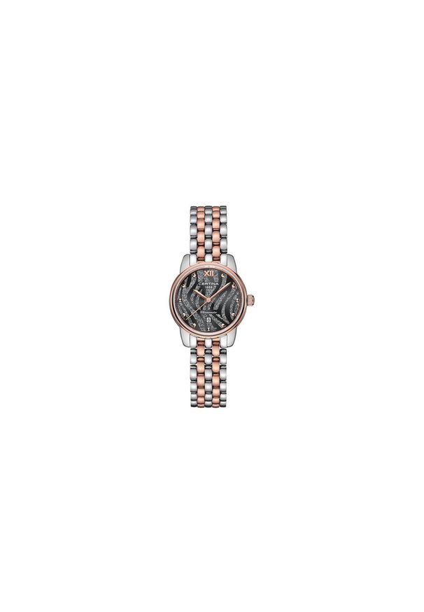 CERTINA RABAT ZEGAREK DS 8 C033.051.22.088.00. Materiał: skóra. Styl: wakacyjny, klasyczny