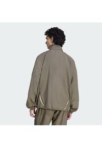 Adidas - adidas Bluza adicolor Teamgeist KD5860 Khaki Loose Fit. Kolor: brązowy. Materiał: syntetyk #2