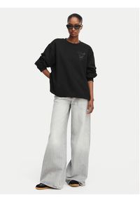 Hugo - HUGO Bluza Classic Crew 50566576 Czarny Regular Fit. Kolor: czarny. Materiał: bawełna #3