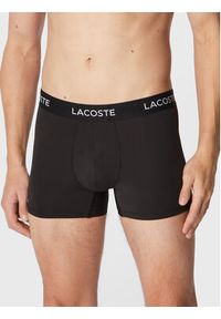 Lacoste Komplet 3 par bokserek 5H9623 Czarny. Kolor: czarny. Materiał: syntetyk #2