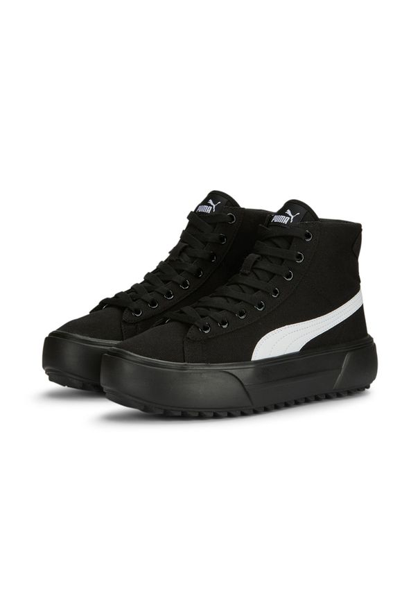 Buty do chodzenia damskie Puma KAIA MID CV. Kolor: czarny. Sport: turystyka piesza