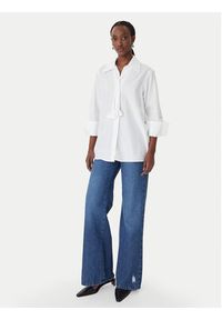 Marella Koszula Tabarin 2613111074 Biały Regular Fit. Kolor: biały. Materiał: bawełna #4