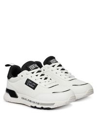 Versace Jeans Couture Sneakersy 80VA3SA3 ZSD97 Biały. Kolor: biały. Materiał: mesh #6