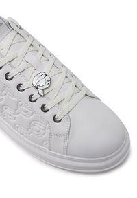 Karl Lagerfeld - KARL LAGERFELD Sneakersy Kapri KL52523F Biały. Kolor: biały. Materiał: skóra #6