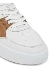 TOMMY HILFIGER - Tommy Hilfiger Sneakersy Th Court Craft FM0FM05551 Écru. Materiał: skóra #3