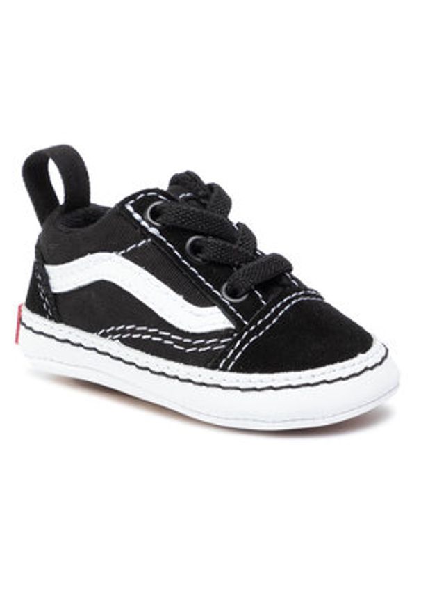Vans Tenisówki Old Skool Crib VN0A3U8K6BT1 Czarny. Kolor: czarny. Materiał: materiał