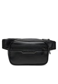 Armani Exchange Saszetka nerka XM001639 AF17205 MC105 Czarny. Kolor: czarny. Materiał: skóra
