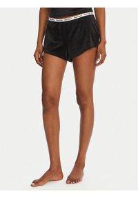 Juicy Couture Szorty piżamowe Austyn JCLHS125502 Czarny Regular Fit. Kolor: czarny. Materiał: syntetyk