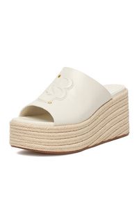 Badura Espadryle EO-AMINA-LT0228-26-801 Biały. Kolor: biały. Materiał: skóra #8