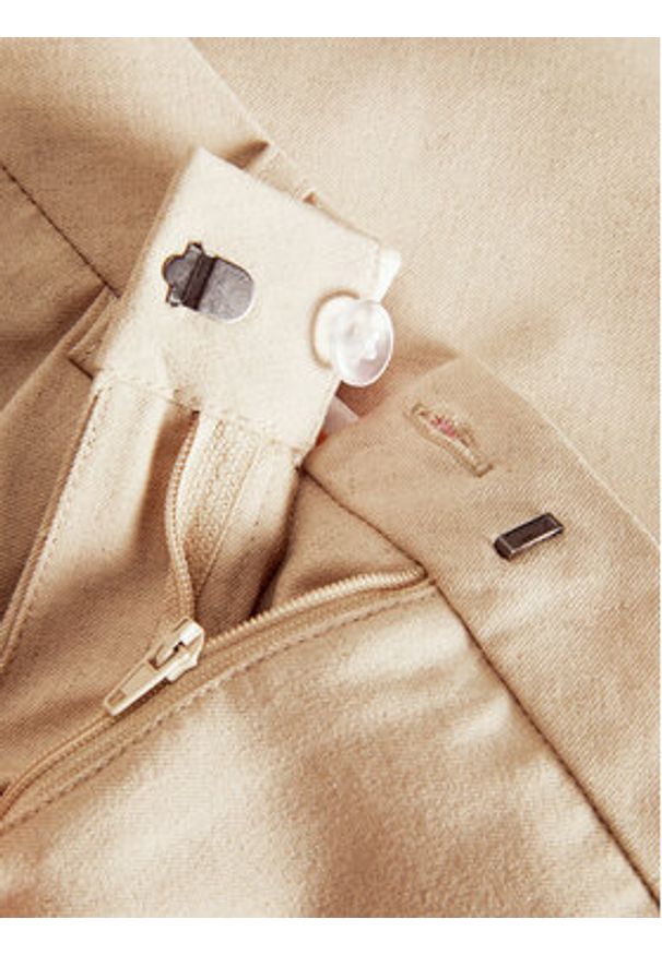 JJXX Szorty materiałowe Ellis 12268838 Beżowy Wide Leg. Kolor: beżowy. Materiał: syntetyk