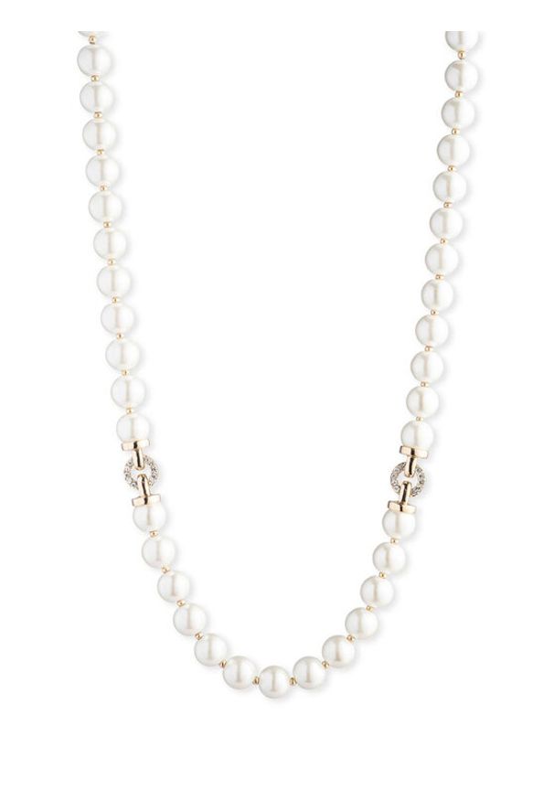 Lauren Ralph Lauren - LAUREN RALPH LAUREN Naszyjnik Nk 16In Pearl Collar 14N00547 Biały. Kolor: biały