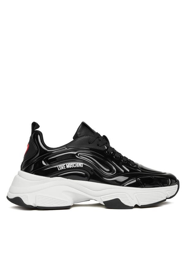 Love Moschino - Sneakersy LOVE MOSCHINO. Kolor: czarny