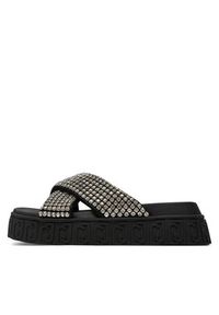 Liu Jo Klapki Lovely Sandal 02 BA4133 TX421 Czarny. Kolor: czarny. Materiał: materiał #4