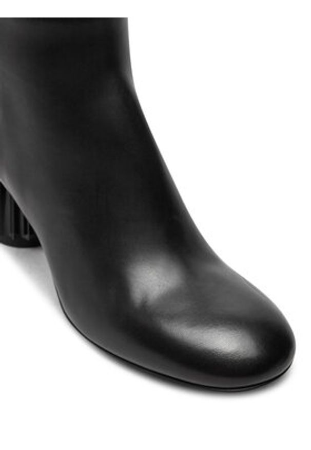 AGL Kozaki Dorica M Boot D271504PCKB0741013 Czarny. Kolor: czarny. Materiał: skóra