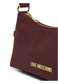Love Moschino - LOVE MOSCHINO Torebka JC4169PP1NLB0552 Bordowy. Kolor: czerwony. Materiał: skórzane #4