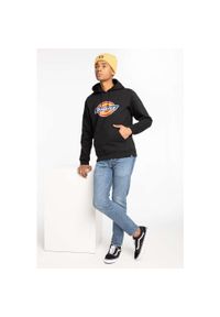 Bluza dresowa męska Dickies San Antonio. Kolor: czarny. Materiał: dresówka