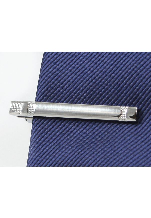 Alties - Elegancka Spinka do Krawata (5cm) - ALTIES - Srebrna. Kolor: srebrny