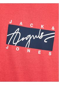 Jack & Jones - Jack&Jones T-Shirt Joshua 12228254 Czerwony Standard Fit. Kolor: czerwony. Materiał: bawełna #5