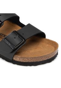 Birkenstock Klapki Arizona 051791 Czarny. Kolor: czarny. Materiał: skóra