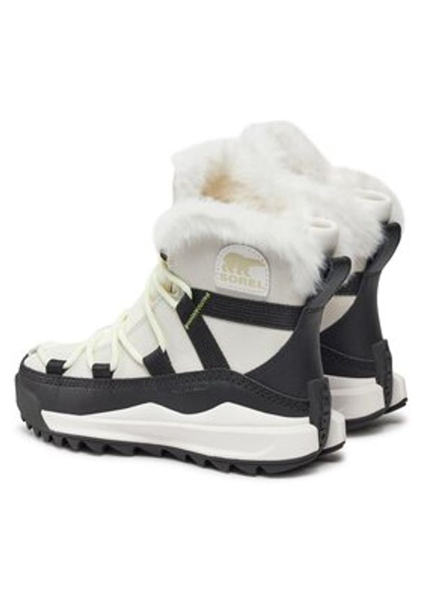 sorel - Sorel Śniegowce Ona™ Rmx Glacy Wp NL5050-125 Biały. Kolor: biały. Materiał: skóra, zamsz