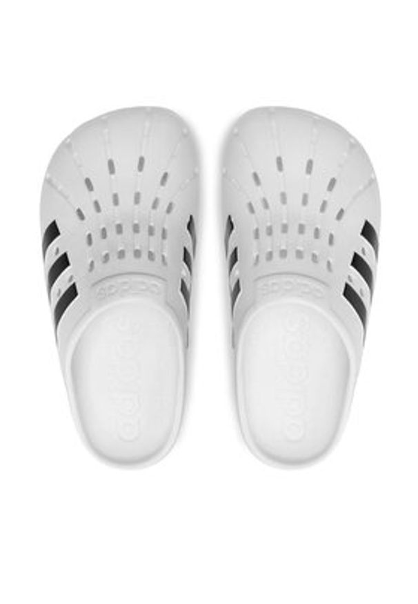 Adidas - adidas Klapki adilette Clog FY8970 Biały. Kolor: biały. Materiał: syntetyk