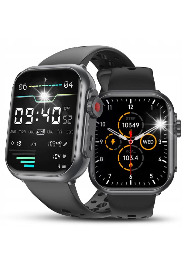 Smartwatch JG Smart Smartwatch Zegarek Polskie Menu Rozmowy Powiadomienia Sport Zdrowie 1000mAh. Rodzaj zegarka: smartwatch. Styl: sportowy